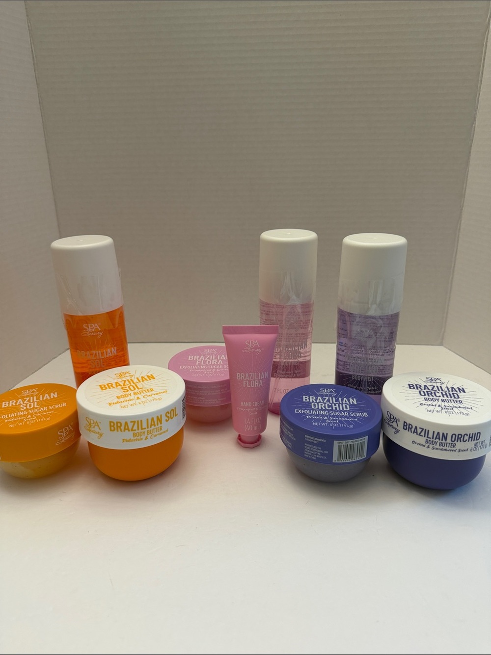 Spa Luxury Trios Choose SOL, Flora or Orchid